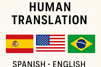 translate between spanish, english and portuguese accurately