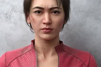 create realistic character 3d model character design 3d metahuman character daz