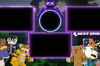 create your youtube endscreens and video or stream overlays