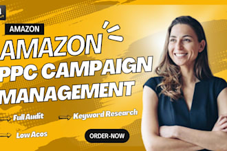 manage and optimize amazon PPC campaigns, amazon sponsored ads