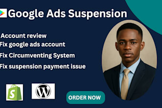fix google ads account suspension, circumventing system policy suspension
