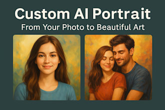 create ai generated portraits or cartoon illustrations from your photo