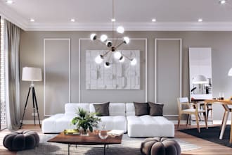 visualize facade exterior design, landscape, garage, cgi renderings, walkthrough