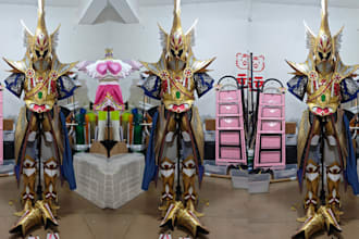 design wearable cosplay creation full anime armor 3d mask design 3d printing