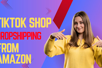 setup manage amazon to tiktok shop dropshipping tiktok ads affiliate marketing