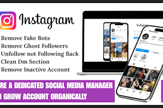 remove instagram bots ghost followers unfollow inactive to grow ig organically
