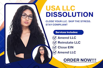 professionally dissolve or cancel your llc or corporation, close ein