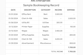 offer bookkeeping and accounting services according to international standards