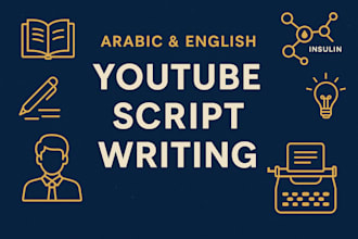 write powerful arabic youtube scripts with storytelling and research