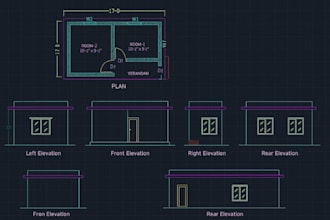 architectural drawing mep blueprint autocad permit city 2d floor plan stamps