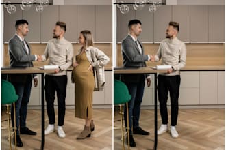 professionally remove object, people or product from your image