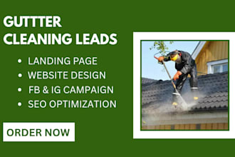 gutter cleaning leads cleaning leads window cleaning cleaning website