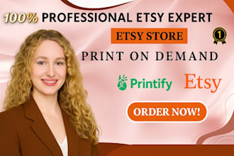 etsy shop setup digital products print on demand etsy shop listing etsy SEO