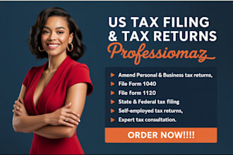 provide cpa level us return filing for llcs individuals and businesses