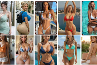 create hyper realistic ai influencer, ai onlyfans ofm fanvue ai model