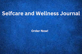 design selfcare journal, weight guide, mental health journal