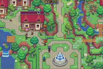 create pixel art background, sprite sheet, tilemap, assets, tileset for games