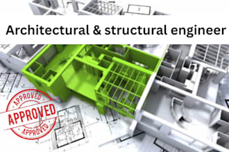 provide structural design pe calculations and florida pe stamp for city permit