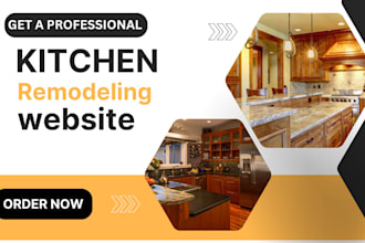 create a modern kitchen remodeling website bathroom remodeling wordpress web