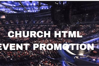 do church html event promotion outreach church event concert