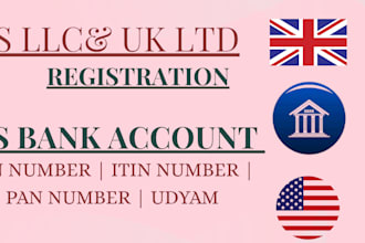 ein, itin, form or renew llc UK ltd, file aadhar pan, tax id, wyoming, delaware