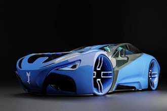 3d car modeling and realistic 3d rendering of any vehicle and concept car