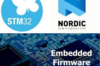 develop firmware on stm32 or nrf52 series mcu or solve your bugs