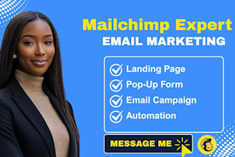 create mailchimp automation template campaign newsletter email marketing