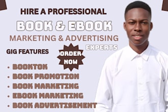 do book promotion book advertisement booktok ebook marketing tiktok promotion