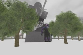 develop roblox game with lua scripting, gui, vfx, npc, ugc, maps, and bug fixing