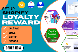 setup shopify loyalty reward smile loloyal rivo joy bon growave okendo rivyo