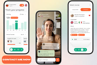 build ai gamification kids language elearning app, flutter ai tutor app quiz app