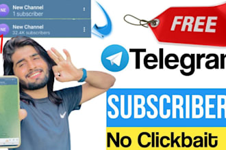 do telegram promotion, run telegram ads get active 900k telegram subscribers