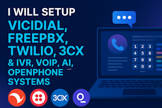 vicidial,freepbx twilio ivr 3cx vitalpbx freepbx aircall volp vapi ai open phone