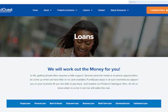 commercial business loan website mortgage business loan leads website