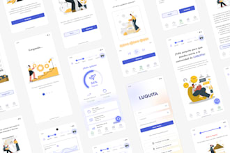 design wireframes and UI for your mobile application
