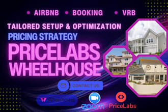 tailored pricelab,wheelhouse pricing strategy,airbnb urbo listing booking websit