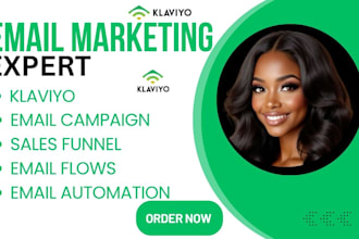 setup klaviyo email drip campaign sales funnel email flows email automation
