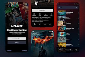 build live streaming app, iptv app, samsung tizen, ott platform, roku, vod app