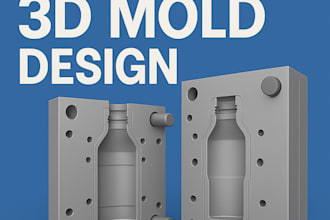 create3d mold design,3d model,game art,3d character for game and for 3d printing