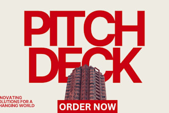 design business pitch deck powerpoint presentation