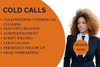 cold call usa commercial cleaning janitorial business appointment