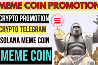 do crypto telegram promotion, telegram subscribers, memecoin, token promo