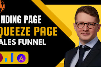 build wordpress landing pages squeeze pages sales pages and funnels