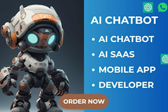 build ai chatbot ai saas app custom ai mobile app as ai developer chatgpt n8n
