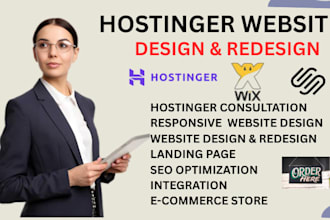 design hostinger website squarespace design wix business redesign wix website