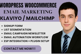 wordpress woocommerce email marketing email campaign automation signup form