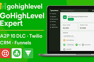 gohighlevel setup a2p 10dlc twilio integration sms marketing ghl automation ivr