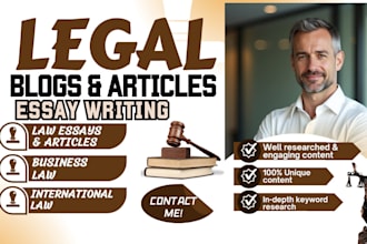 write SEO legal article, legal blog, legal research, business, and finance blog