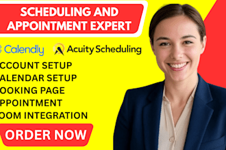 setup calendly, acuity, acuity scheduling, book like a boss, blab